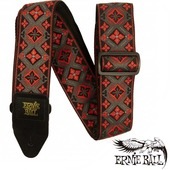 ERNIE BALL JACQUARD STRAP RED KING [#5346]〈アーニーボール〉|ERNIE BALL|ストラップ