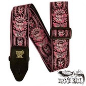 ERNIE BALL JACQUARD STRAP PINK ORLEANS [#5347]〈アーニーボール〉|ERNIE BALL|ストラップ