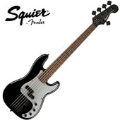 Squier by Fender Contemporary Active Precision Bass PH V, Laurel Fingerboard, Silver Anodized Pickgu