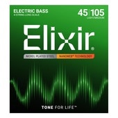 Elixir 14077 Light/Medium ニッケルベース弦 NANO WEB〈エリクサー〉|Elixir|ベース弦