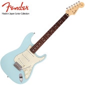 Fender Made in Japan Junior Collection Stratocaster, Rosewood Fingerboard, Satin Daphne Blue ジュニアストラ