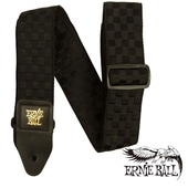 ERNIE BALL BLACK CHECKERS JACQUARD STRAP ストラップ [#5341]〈アーニーボール〉|ERNIE BALL|ストラップ