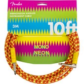 Fender MonoNeon Instrument Cables 10ft Orange ケーブル〈フェンダー〉|Fender|シールド・ケーブル