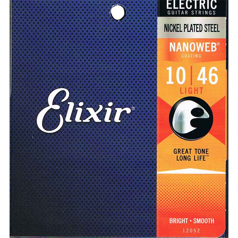 Elixir 12052 NANO WEB ナノウェブ Light 010-046 エレキギター弦