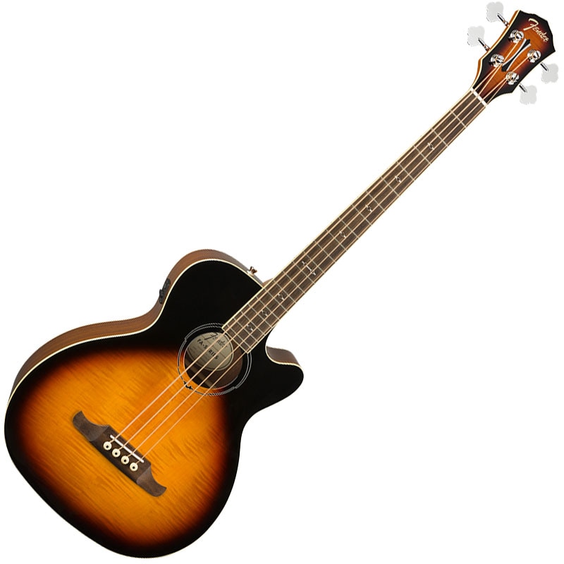 Fender FA-450CE Bass, Laurel Fingerboard, 3-Color Sunburst