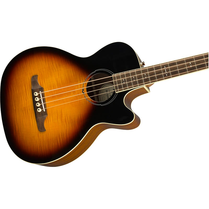 Fender FA-450CE Bass, Laurel Fingerboard, 3-Color Sunburst