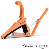 Kyser X Fenderエレキギター用 Classic Color QUICK-CHANGE ELECTRIC CAPO KGEFPPA Pacific Peach【カイザー カポ】|カポタスト|