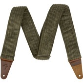 Fender Corduroy Strap, Antique Olive, 2  ギターストラップ〈フェンダー〉|Fender|ストラップ