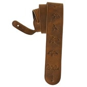 PRS Distressed Brown Leather Birds Strap ギターストラップ〈Paul Reed Smith/ポールリードスミス〉|その他・ストラップ|ストラップ