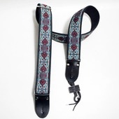 PRS Black & Red Deluxe 2  Retro Guitar Strap ギターストラップ〈Paul Reed Smith/ポールリードスミス〉|その他・ストラップ|ストラップ