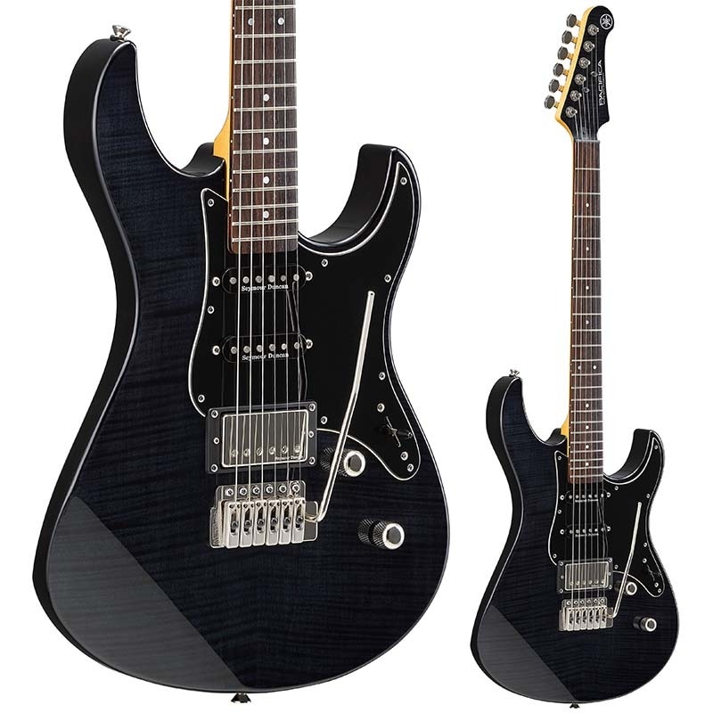 YAMAHA PACIFICA612VIIFM TBL トランスルーセントブラック エレキ