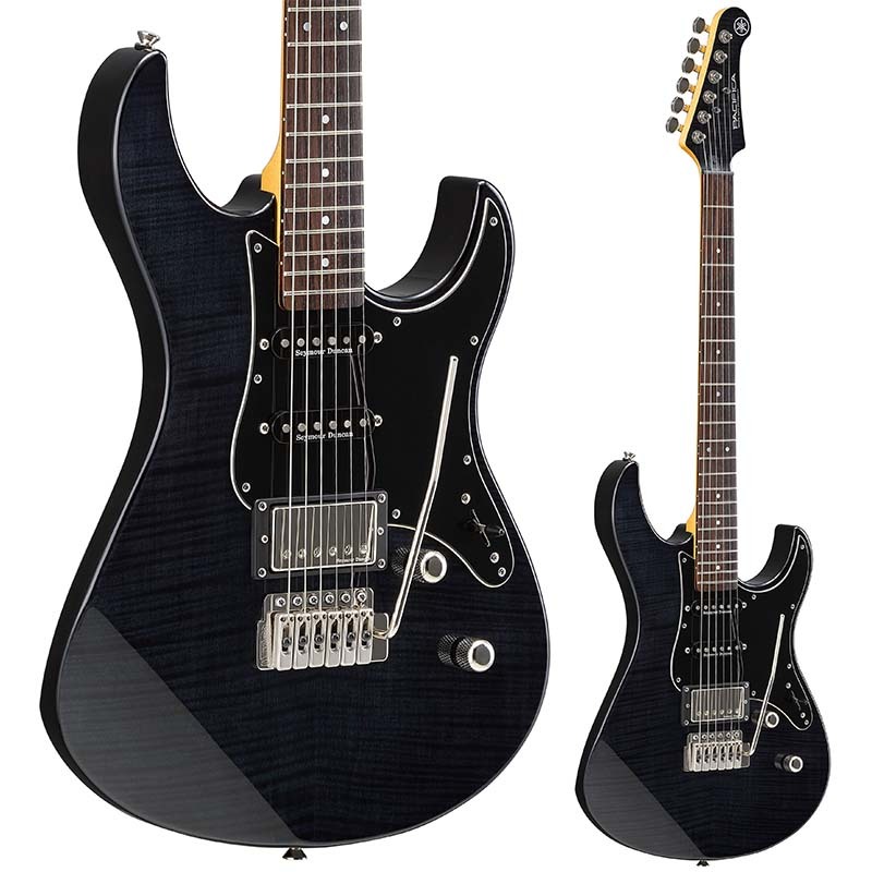 YAMAHA PACIFICA612VIIFM TBL トランスルーセントブラック