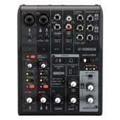 YAMAHA AG06MK2 B �֥�å� Live Streaming Mixer �����֥��㥹�ƥ��󥰥ߥ������ҥ�ޥϡ�