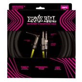 ERNIE BALL #6411 INSTRUMENT AND HEADPHONE CABLE ڴ&إåɥե ֥ҥˡܡ