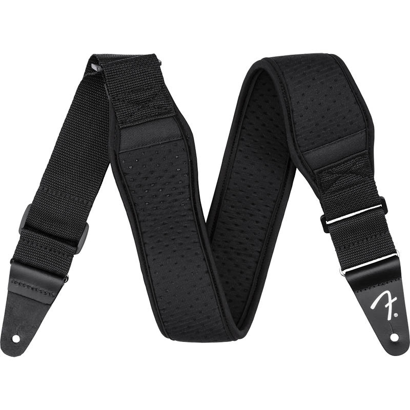 Fender Swell™ Neoprene Strap, Black, 2.5" ���������ȥ�åסڥե��������