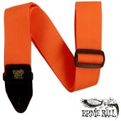 ERNIE BALL #5353 ORANGE & BLACK POLYPRO GUITAR STRAP ȥåסҥˡܡ