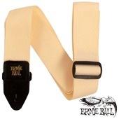 ERNIE BALL #5354 CREAM & BLACK POLYPRO GUITAR STRAP ストラップ〈アーニーボール〉|ERNIE BALL|ストラップ