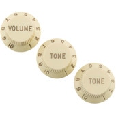 Fender Road Worn Strat Knobs Aged Whiteҥե