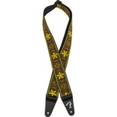 Fender Pasadena Woven Strap, Yellow Wallflower, 2  ギターストラップ〈フェンダー〉|Fender|ストラップ