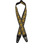 Fender Pasadena Woven Strap, Yellow Lotus, 2  ギターストラップ〈フェンダー〉|Fender|ストラップ