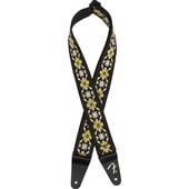 Fender Pasadena Woven Strap, Yellow Clover, 2  ギターストラップ〈フェンダー〉|Fender|ストラップ