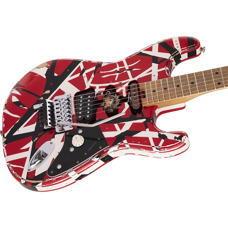 EVH Striped Series Frankenstein Frankie, Maple Fingerboard