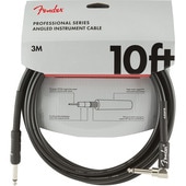 Fender Professional Series Instrument Cable Black 10ft S/L（約3m）ギターケーブル〈フェンダー〉|Fender|シールド・ケーブル