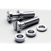 FIXER ミリ クローム テールピースロックシステム〈フィクサー〉|その他|パーツ(ペグ・ブリッチ・ナット他)