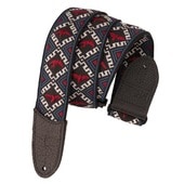 PRS Jacquard Hootenanny Style 2  Strap Red, White & Blue Birds ギターストラップ〈Paul Reed Smith/ポールリードスミス〉|そ