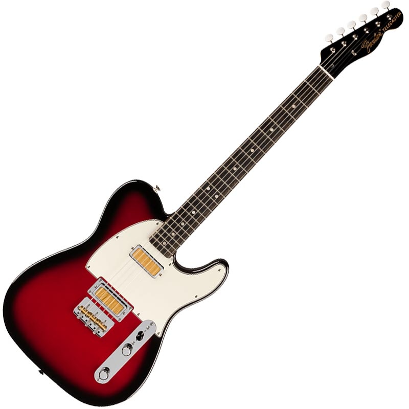 Fender Gold Foil Telecaster Ebony Fingerboard, Candy Apple