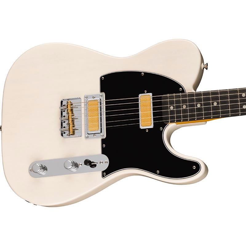 Fender Gold Foil Telecaster Ebony Fingerboard, White Blonde