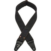 Fender x Wrangler Denim Strap, Black ギターストラップ〈フェンダー〉|Fender|ストラップ