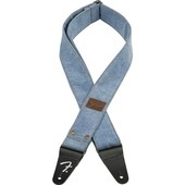 Fender x Wrangler Denim Strap, Light Indigo ギターストラップ〈フェンダー〉|Fender|ストラップ