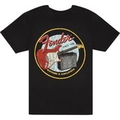 FENDER 1946 Guitars & Amplifiers T-Shirt, Vintage Black, S������ T����ġҥե��������