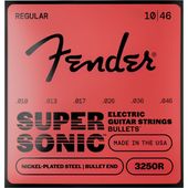 Fender SuperSonic Bullets 3250R Guitar Strings, Nickel-Plated Steel, Bullet End, Gauges .010-.046 ���쥭�������� �ե������