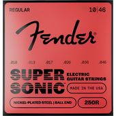 Fender SuperSonic 250R Guitar Strings, Nickel-Plated Steel, Ball End, Gauges .010-.046 ���쥭�������� �ե������