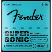 Fender SuperSonic 250LR Guitar Strings, Nickel-Plated Steel, Ball End, Gauges .009-.046 ���쥭�������� �ե������