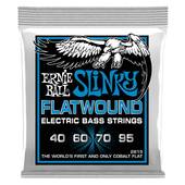 ERNIE BALL 2815 フラットワウンドベース弦 40-95〈アーニーボール〉|ERNIE BALL|ベース弦