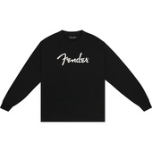 FENDER Spaghetti Logo Long-Sleeve T-shirt, Black, Lサイズ ロングTシャツ〈フェンダー〉|その他|Accessories その他