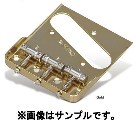 GOTOH Guitar Bridge "In-Tune" Titanium Saddle ��� Ti-TC1S Gold ���ȡ�