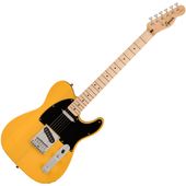 Squier by Fender Squier Sonic Telecaster, Maple Fingerboard, Black Pickguard, Butterscotch Blonde �����磻�� �ե������