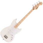 Squier by Fender Squier Sonic Bronco Bass, Maple Fingerboard, White Pickguard, Arctic White〈スクワイア フェ