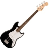 Squier by Fender Squier Sonic Bronco Bass, Laurel Fingerboard, White Pickguard, Black〈スクワイア フェンダー〉|F