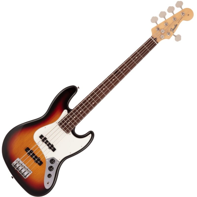 ベース fender japan jazzbass Fender Made in Japan Hybrid II Jazz Bass V, Rosewood