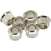 Fender Vintage-Style Guitar Tuning Machine Bushings (6), Nickel ֥åҥե