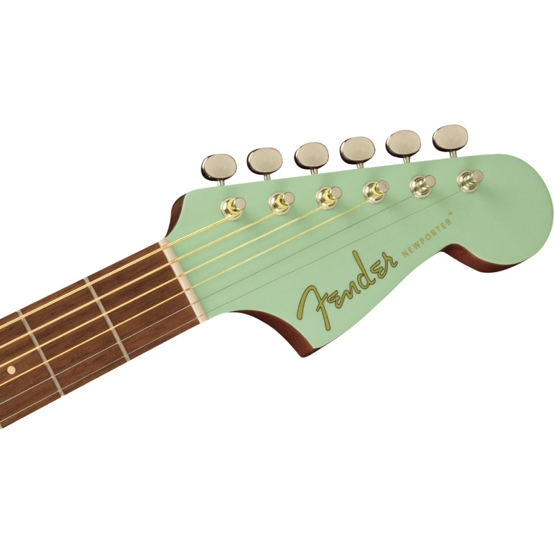 Fender Newporter Player, Walnut Fingerboard, White Pickguard, Surf