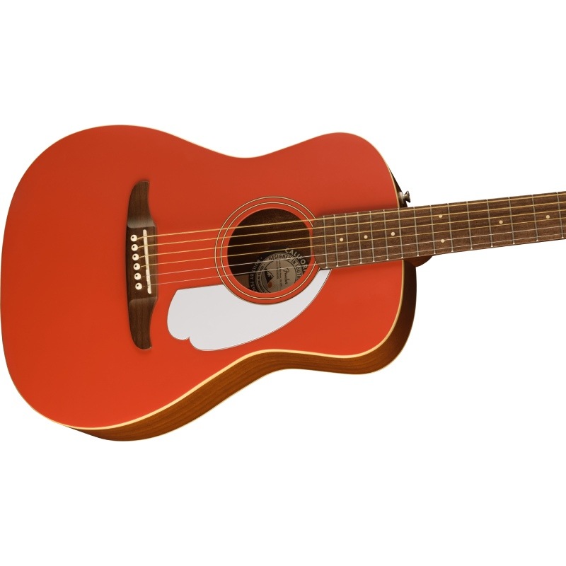 Fender Malibu Player, Walnut Fingerboard, White Pickguard