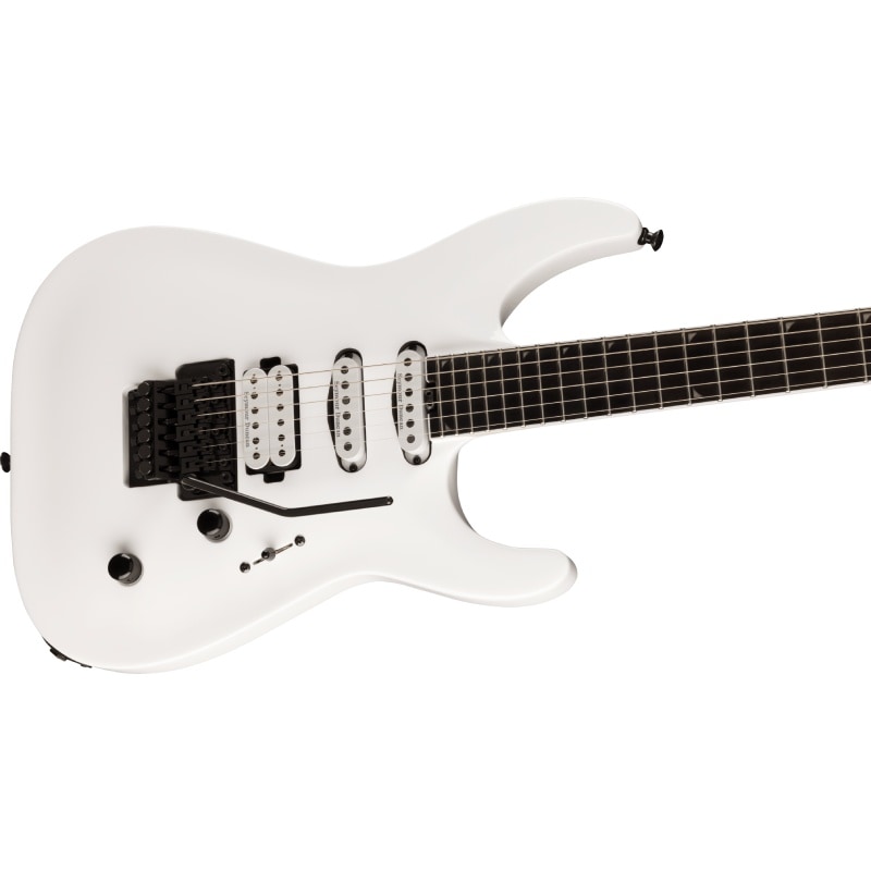 Jackson Pro Plus Series Soloist SLA3, Ebony Fingerboard, Snow