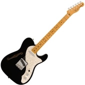 Fender Vintera II '60s Telecaster Thinline, Maple Fingerboard, Black〈フェンダー〉|Fender|Electric Guitar