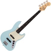 Fender Made in Japan Junior Collection Jazz Bass, Rosewood Fingerboard, Satin Daphne Blue ジュニア・ジャズベー